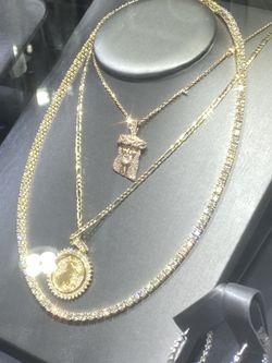 Diamond Chain Diamond Jesus Diamond Coin Pendants Lab Diamonds Natural Moissanite 14k Silver Coins Scrap Buy Sale Trade