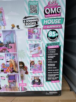 LOL Surprise OMG House of Surprises New Real Wood Dollhouse, Assembly  Required for Sale in Sugar Hill, GA - OfferUp
