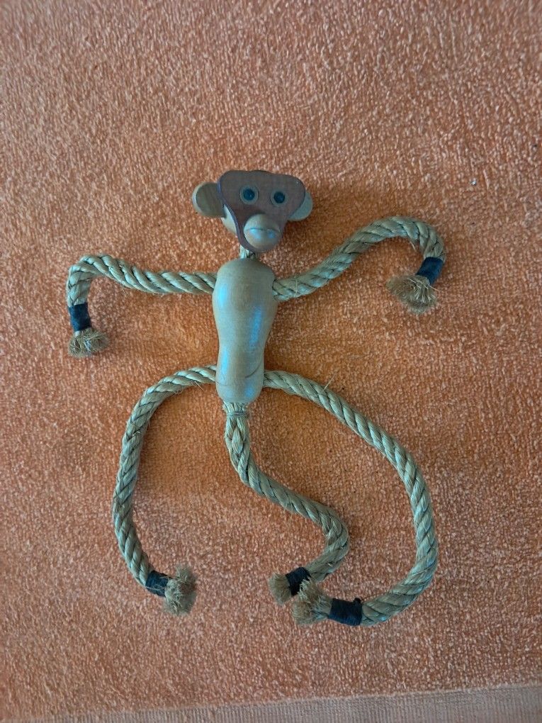Vintage Monkey Toy