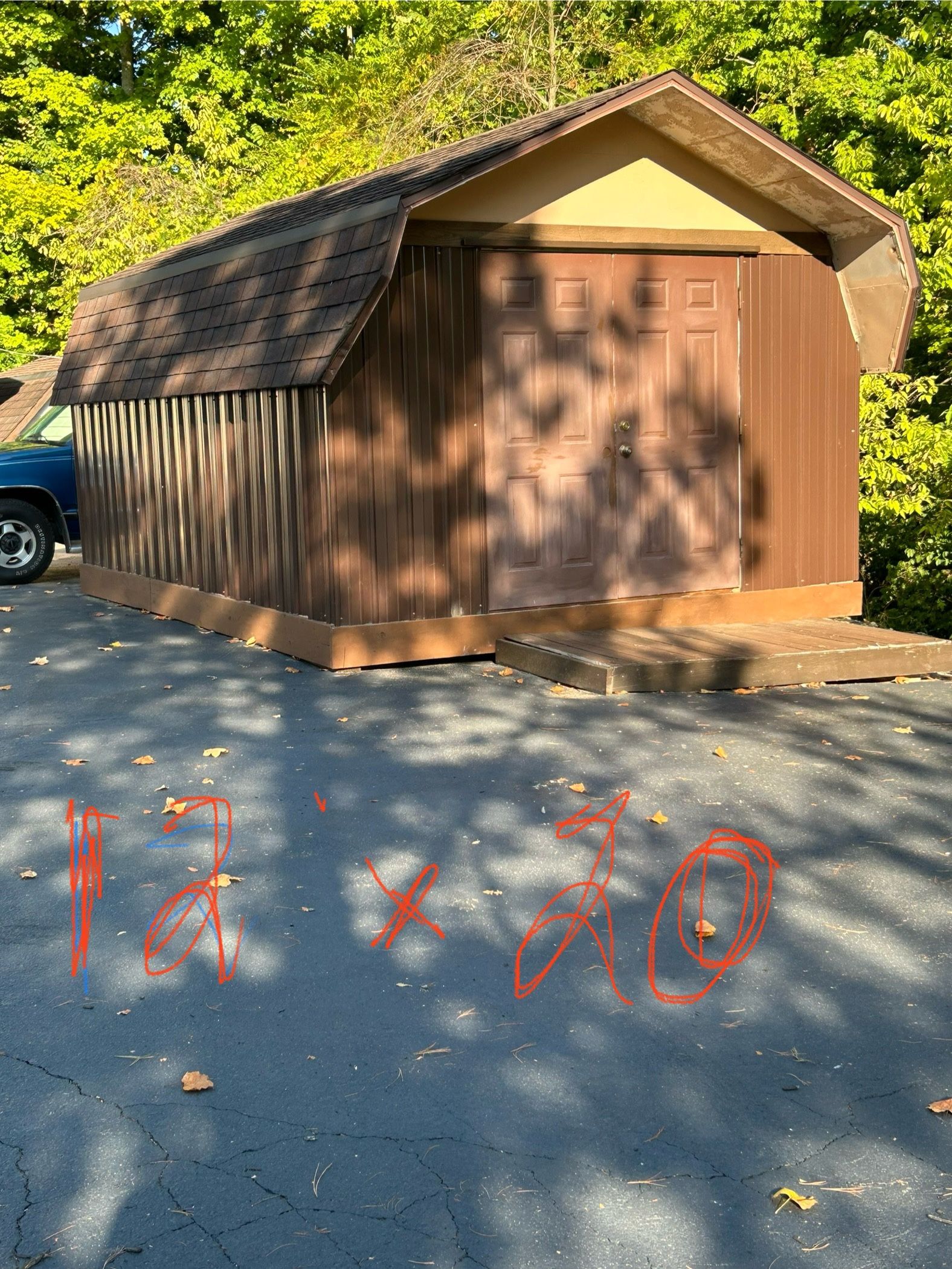 Shed 12 X20 Storage