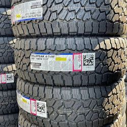 265/70R16 Set Of 4 Falken Wildpeak A/T4w New Tires