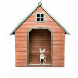 Wooden Doghouse Cabin 53” XXL