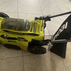 Ryobi 40v Lawmower New Open Box Comes With A 6.0 Ah Battery And Charger 