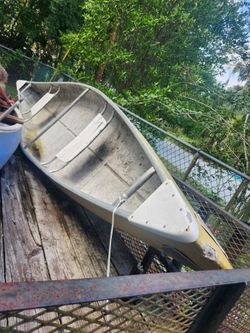 14 ft Indian canoe