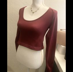Forever 21 Longsleeves Crop Top