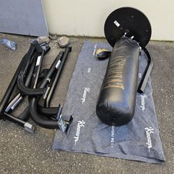 Punching Bag 100lbs With Stand And Speed Bag 