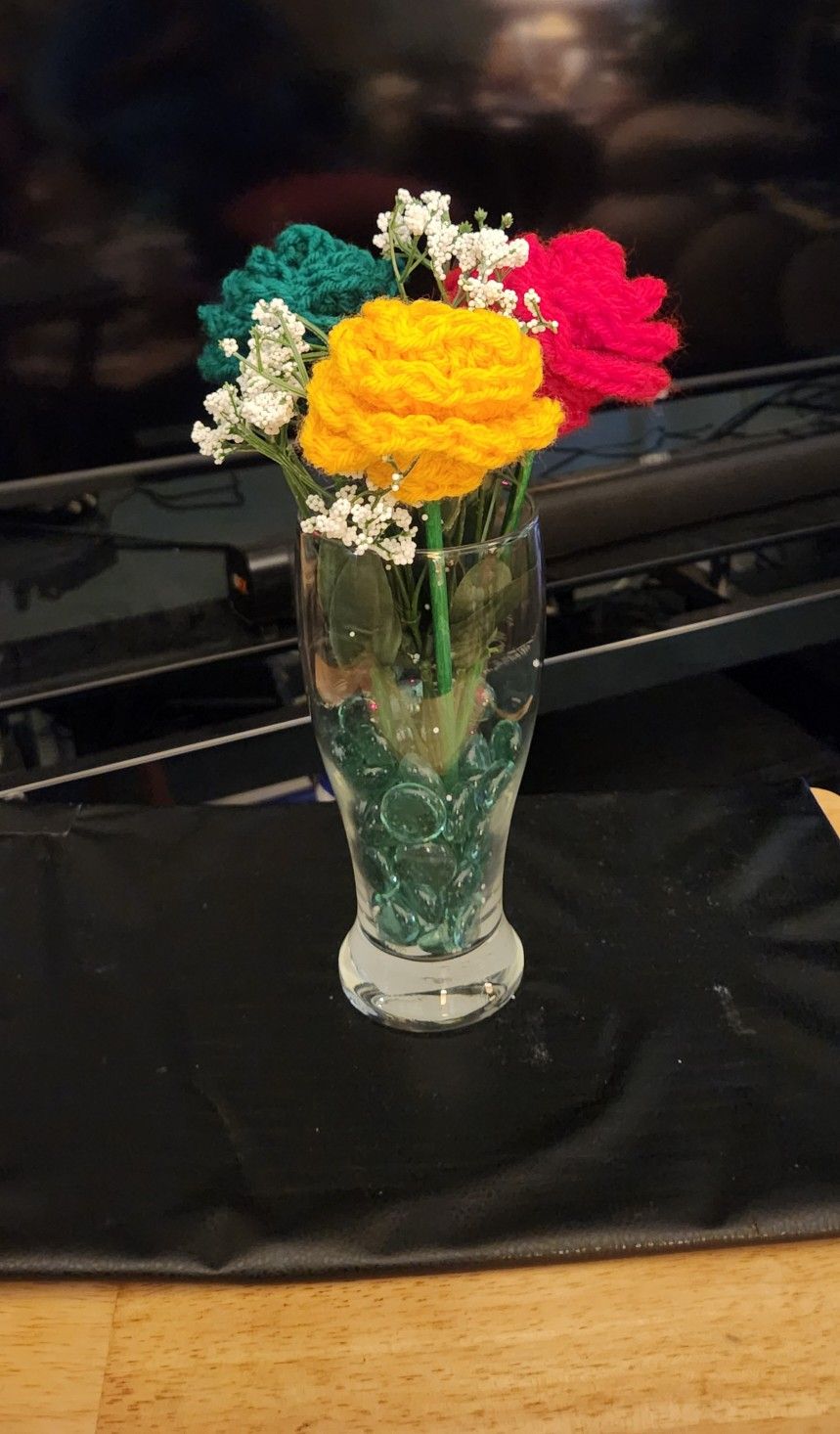 Crocheted Roses- Keepsakes- Any Occasion