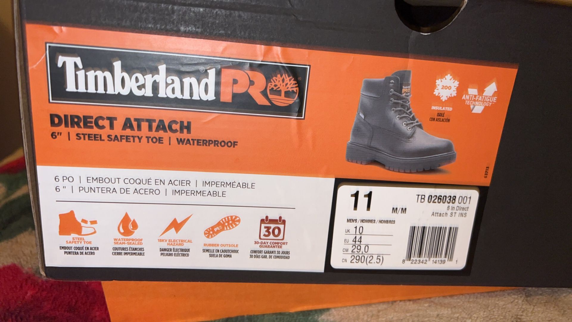 Timberland work boots men Size 11