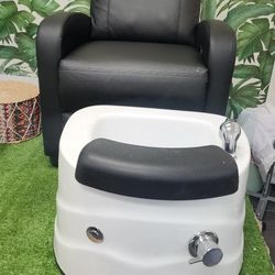 PEDI SPA WITH MASSAGE CHAIR 