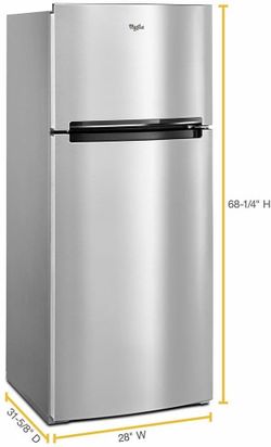 Whirlpool Refrigerator 10/13/26