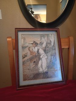 Drawing 12x15 - Sailor man 