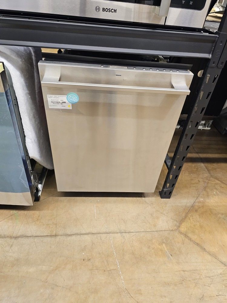 Dishwasher Ge Monogram 24 Inch Wide Stainless Steel