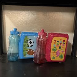 Lunch box & water bottle