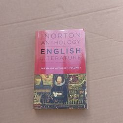 Norton Anthology English Literature Tenth Edition Volume 1
