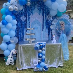 Frozen  Balloons Decoration 