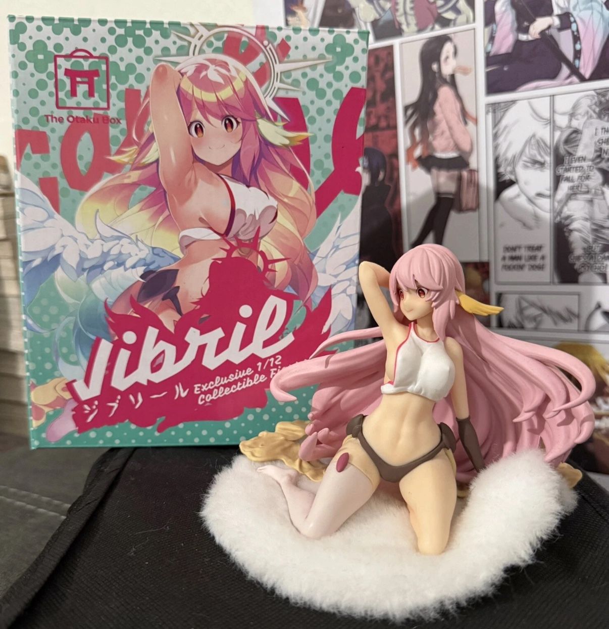 Otaku Box Exclusive No Game No Life Jibril Figure With Original Box