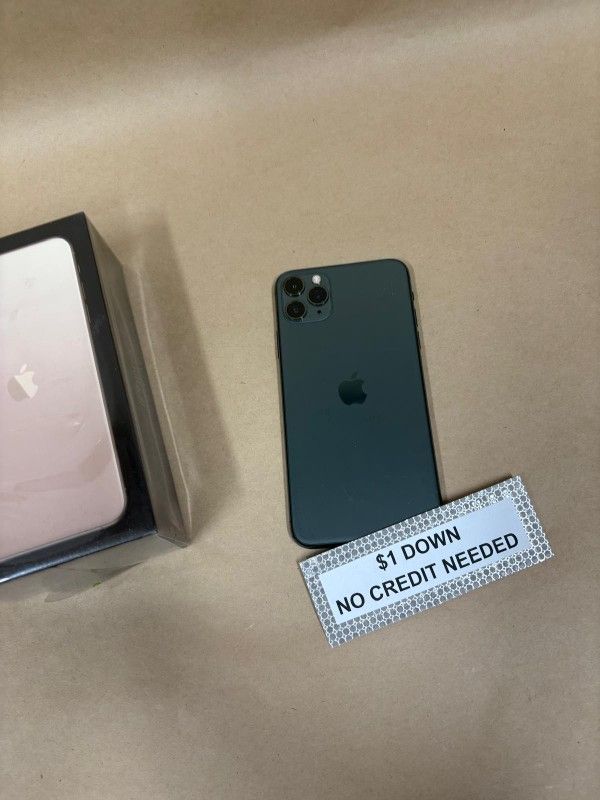 Apple IPhone 11 Pro Max - Only $1 Today Pay The Rest Later!