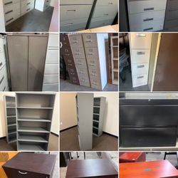 Hon Steelcase Lateral Filing Cabinets Storage Organizer 