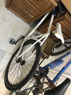 Fixie and Mountain bike