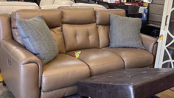 Leather Electric Recliner Sofa New