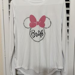 Disney Bride Long Sleeve Top