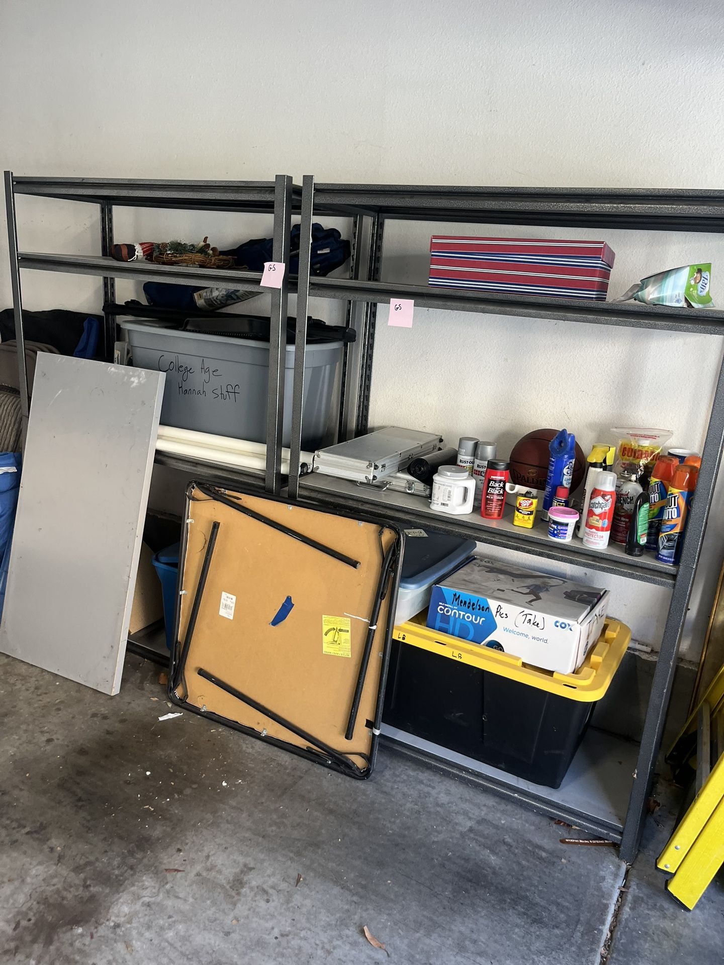 Two Shelves