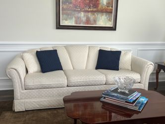Moving Sale - Cream 3-Seat Sofa