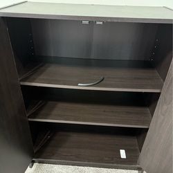 Two door stackable cabinet