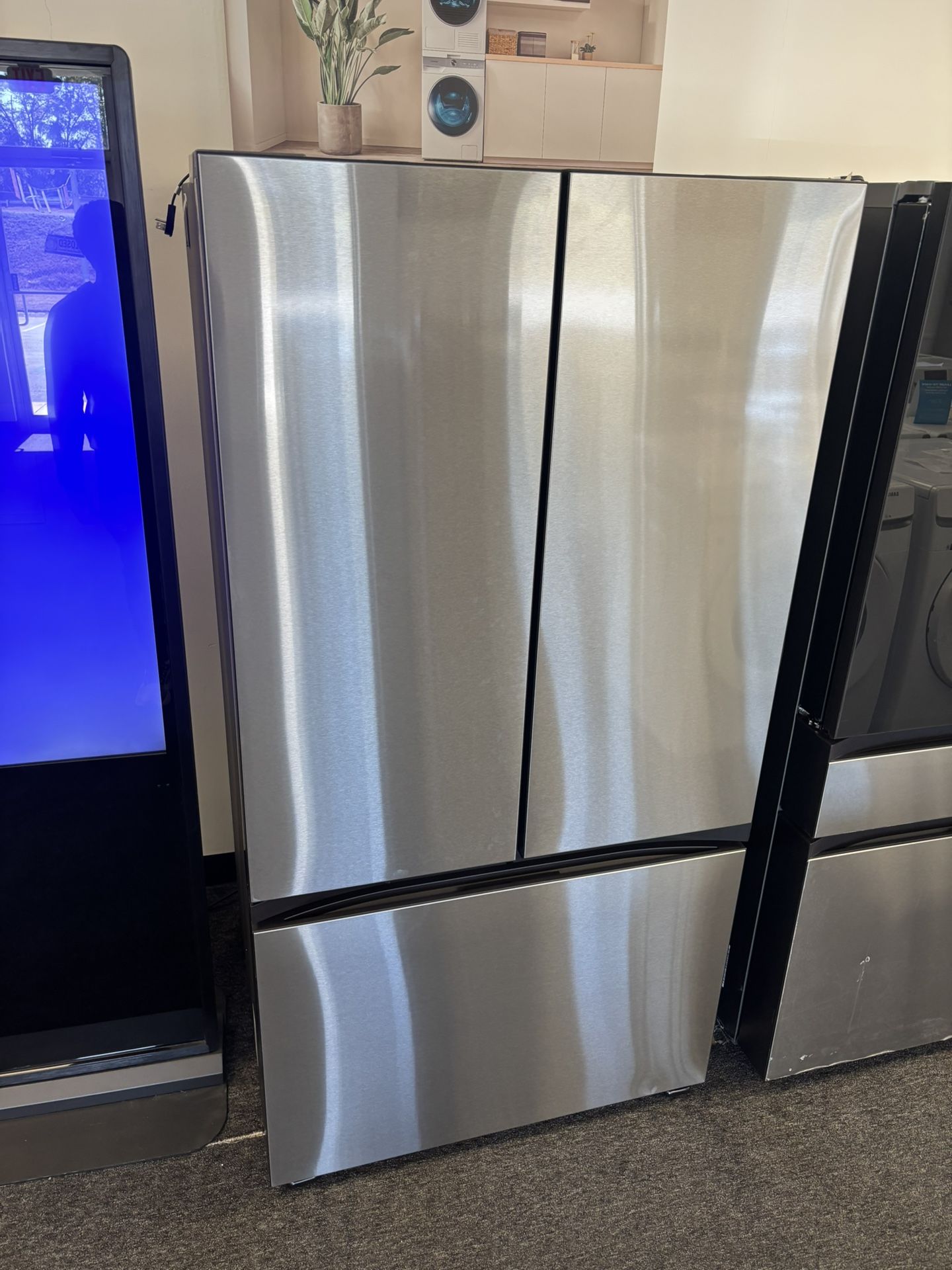 ๐ Samsung Bespoke Stainless Steel With Beverage Center Refrigerator