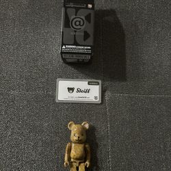 BE@RBRICK series 48 Steiff Teddy Bear  - Animal -  100% Bearbrick Medicom Toy