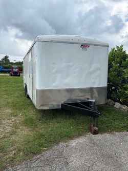 Pace America enclosed trailer 8 x 20