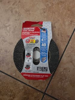 Diablo Steel Demon 4.5" Flap Disc 40 Grit