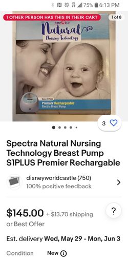 SPECTRA NATURAL NURSING BREAST PUMP