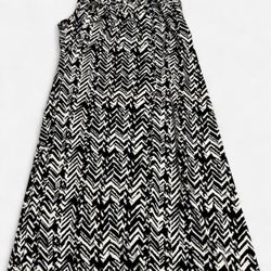 Black and White Dress