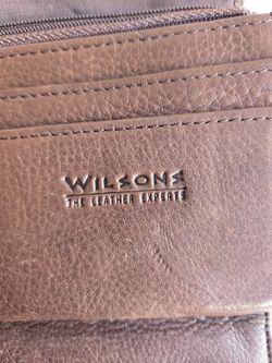 Wilson leather wallet