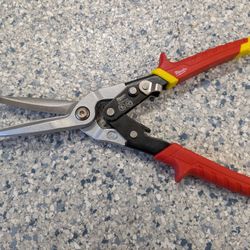 Milwaukee Tool 48-22-4537 Long Cut Straight Aviation Snips