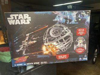Star Wars Air Hogs X-Wing Vs Death Star Toy