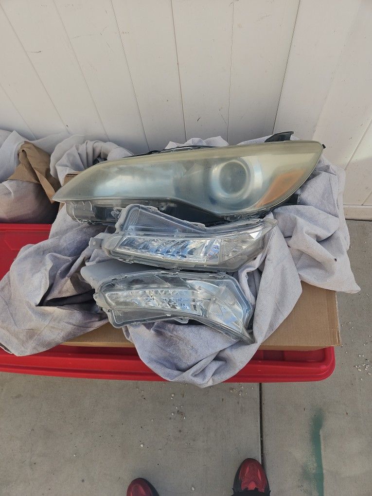 Toyota Camry Headlight An Fogs
