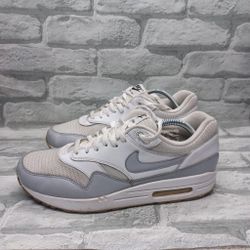 Nike ID Air Max Size 10.5 Silver Metallic Men's  Sneakers Rare Shoes