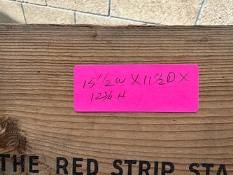 Harvey’s whisky wood box