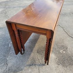 Table , Antique Drop Leaf Table
