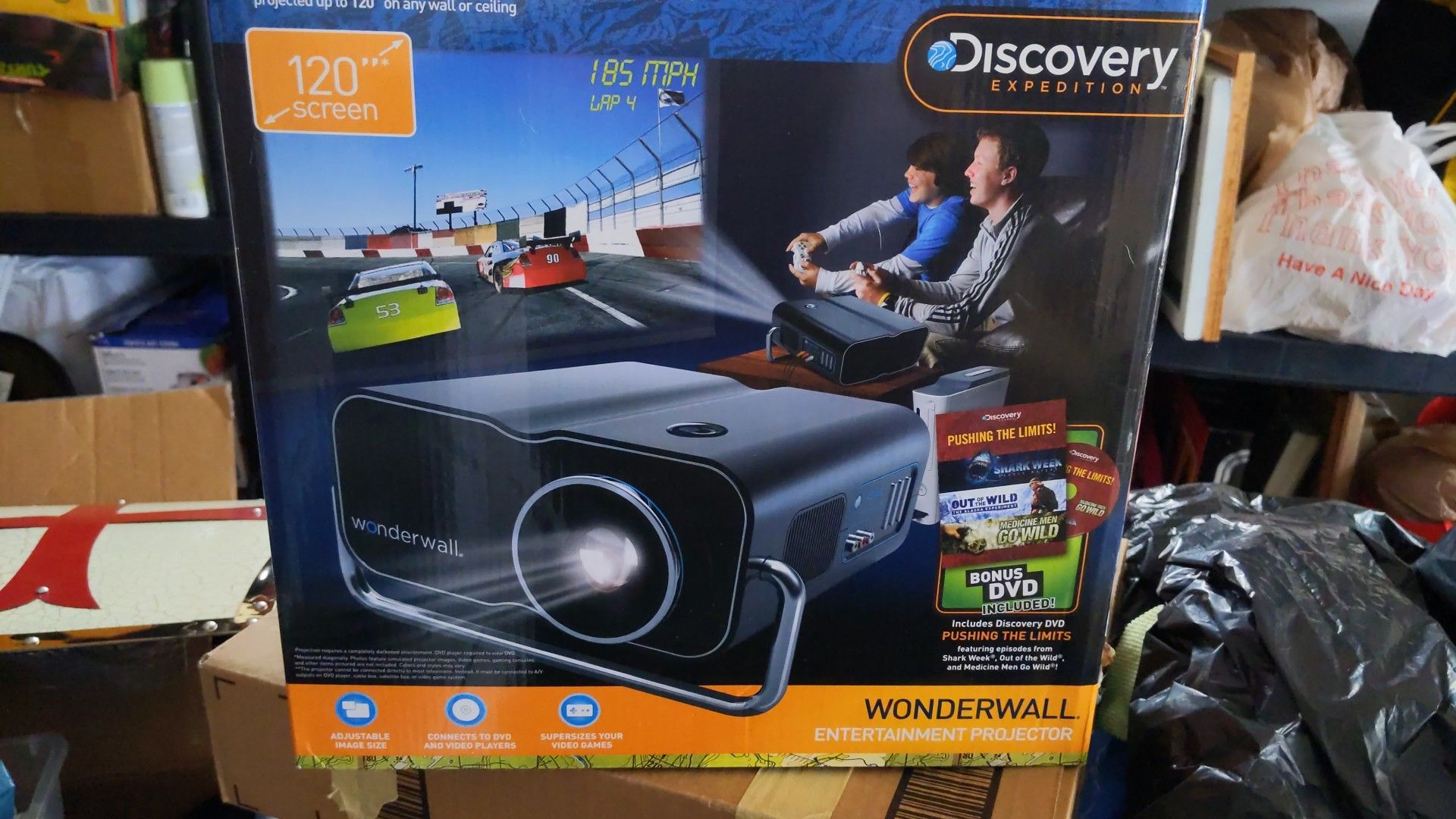 Discovery Expedition Wonderwall projector