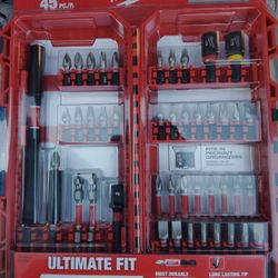 45 Pcs Milwaukee Ultimate 