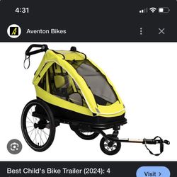 Single Seat Bike Trailer