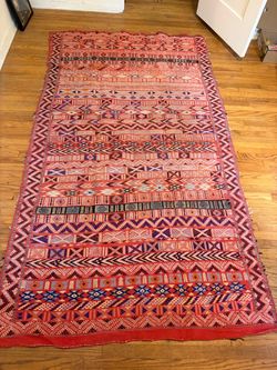 Vintage Moroccan Kilim Area Rug