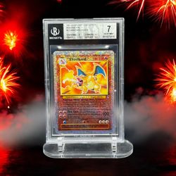 Charizard Legendary Collection Reverse Holo BGS 7