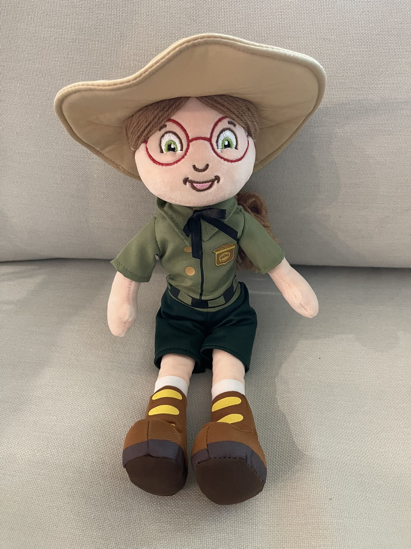 Scout Moore Junior Park Ranger Doll. New - Never Played With - National Park Service Toy / Doll