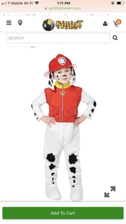 Paw Patrol Marshall Halloween Costume