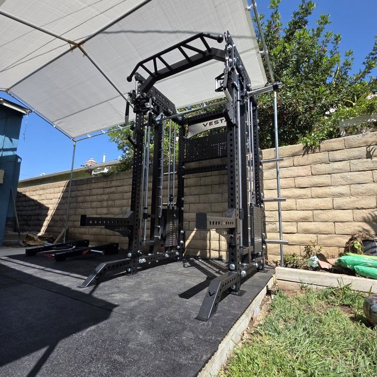 NEW Vesta Pro Series 3in1 Squat Rack | Functional Trainer | Smith Machine | Pulley System |🔴WEIGHTS,BAR, & BENCH SOLD SEPARATELY 🔴 FREE DELIVERY🚚 