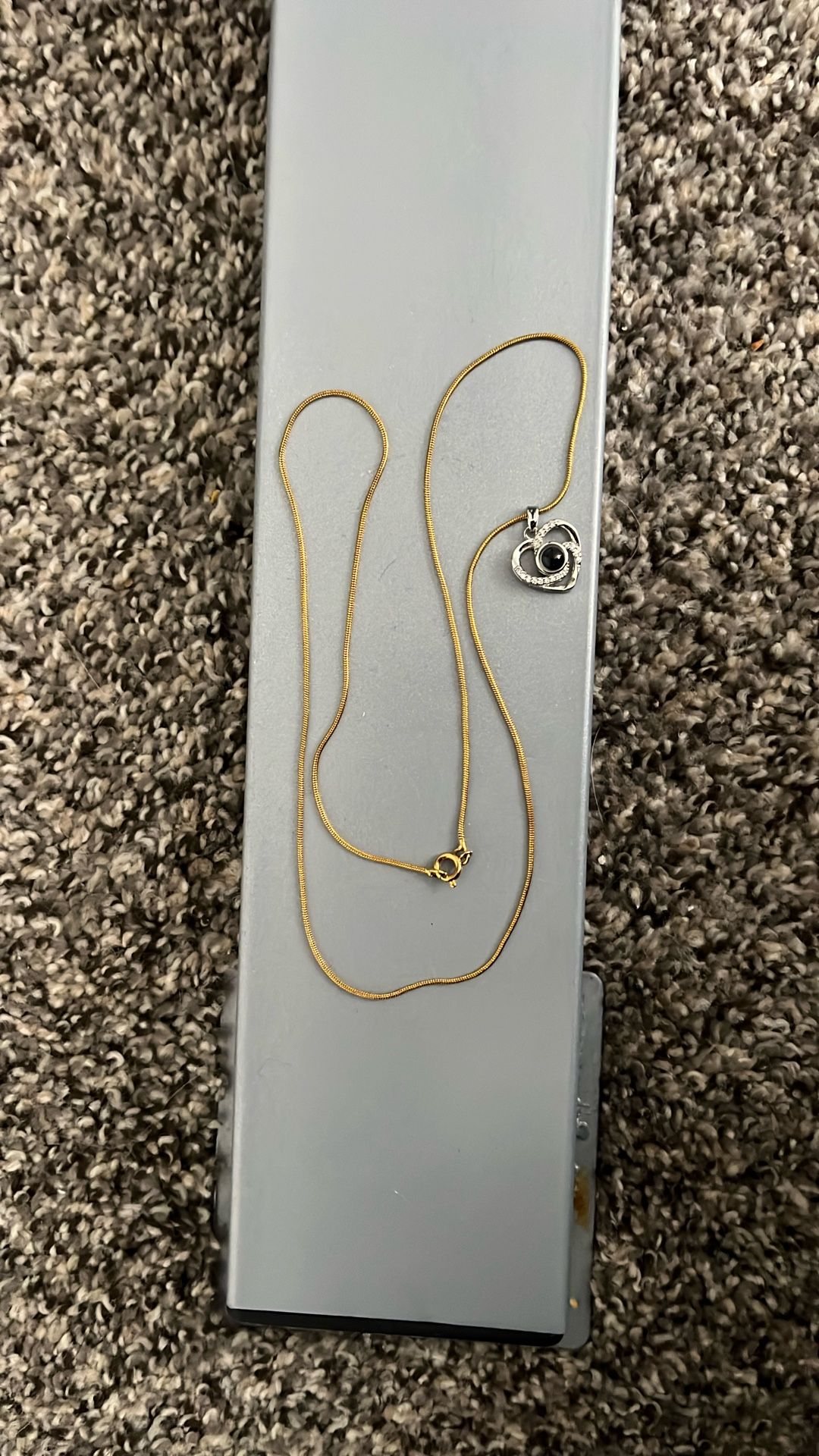 Diamond Heart Necklace Cheap